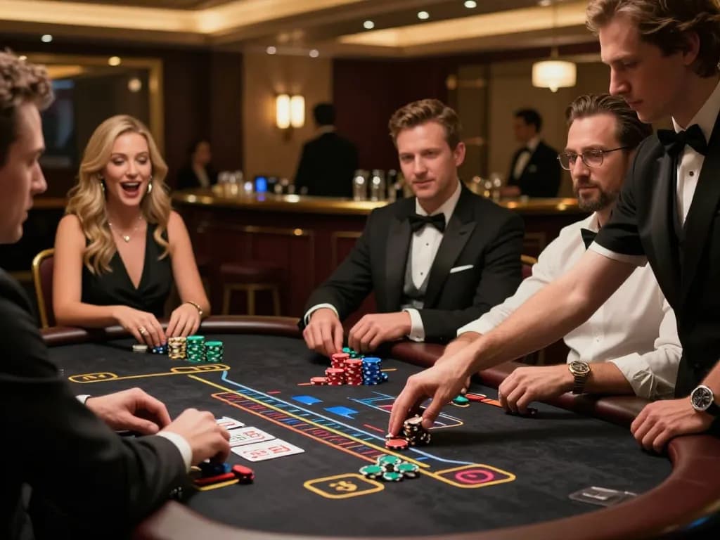 Dive into the excitement of dash88 blackjack gameplay revealed by a dealer's winning hand.