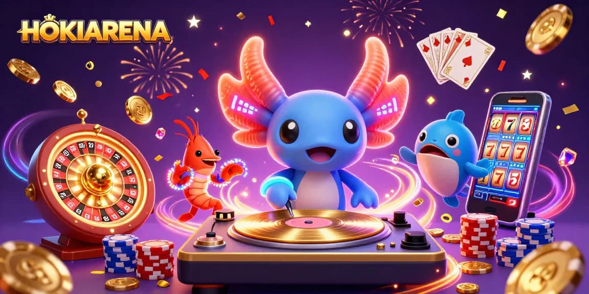 HOKIARENA memikat pemain dengan pengalaman bermain seru dan peluang besar dalam kasino.