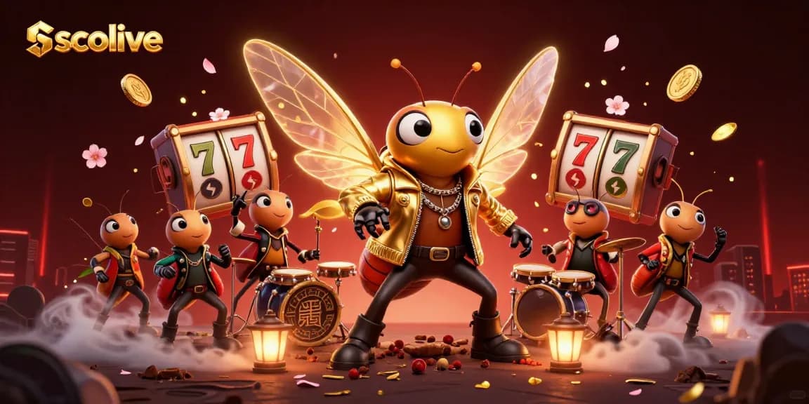 Socolive propels you into an exhilarating world of slots and excitement, featuring dynamic characters and glowing visuals.