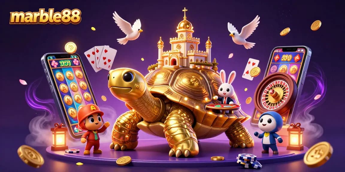 เกมบาคาร่าออนไลน์ marble88 จัดเต็มพร้อมโบนัสสูงสุด 100% สัมผัสความมันส์ได้ทันที