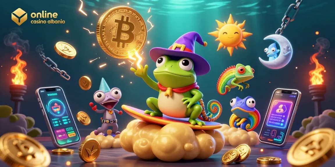 Experience the thrill of online casino albania with a storm of gold coins and crypto elements