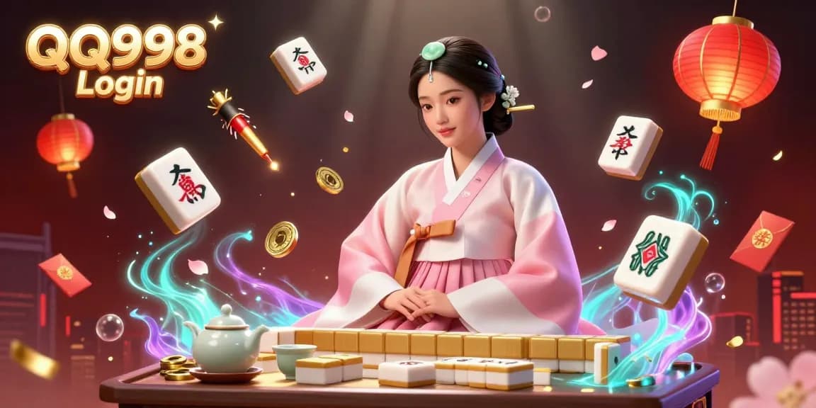 Engage with QQ998 Login for thrilling gameplay in an artistic 3D casino setting.