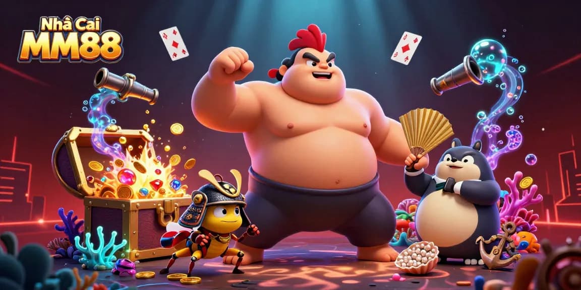Engage with Nhà cái MM88 through thrilling casino action featuring layered characters and rich game elements.