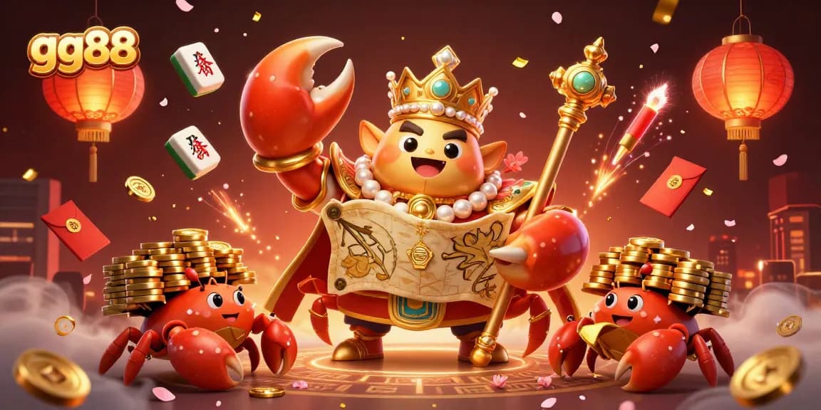 Engage with thrilling gaming experiences at gg88, where the sparkling crab emperor leads a winning adventure.