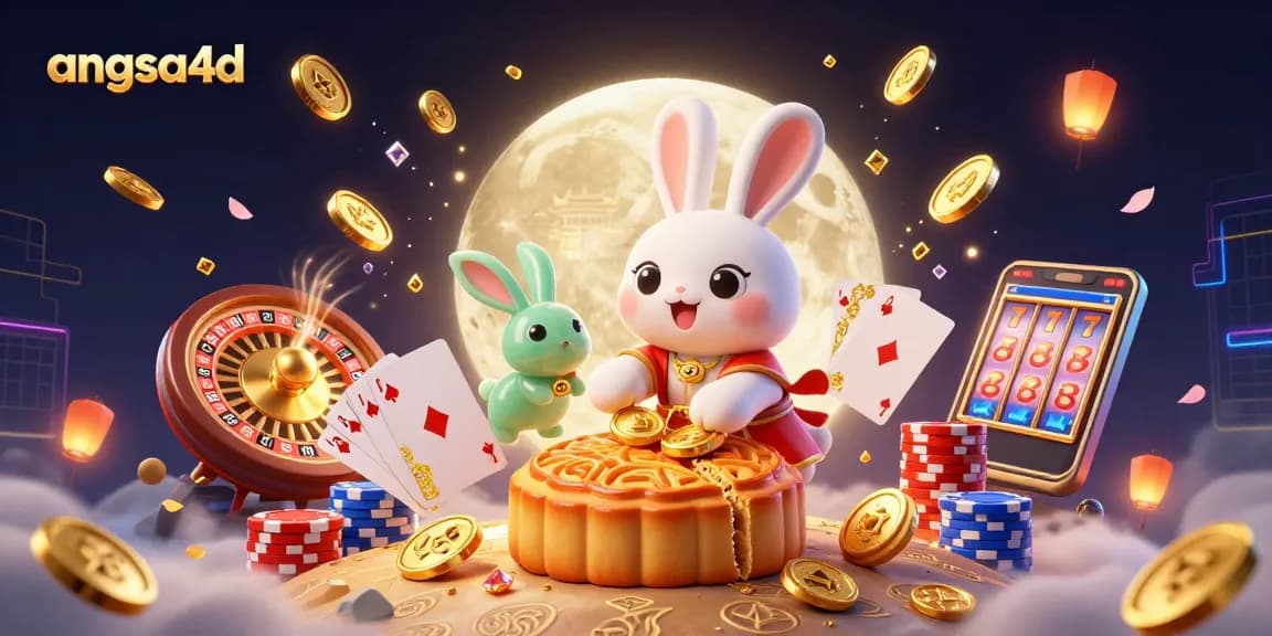 Join the fun with angsa4d, as adventurous rabbits bring luck and casino rewards to life in vibrant 3D style.