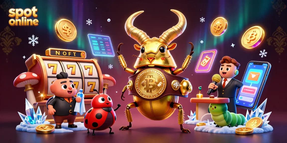Permainan slot online dengan ilustrasi 3D menarik yang memukau dan kaya warna.