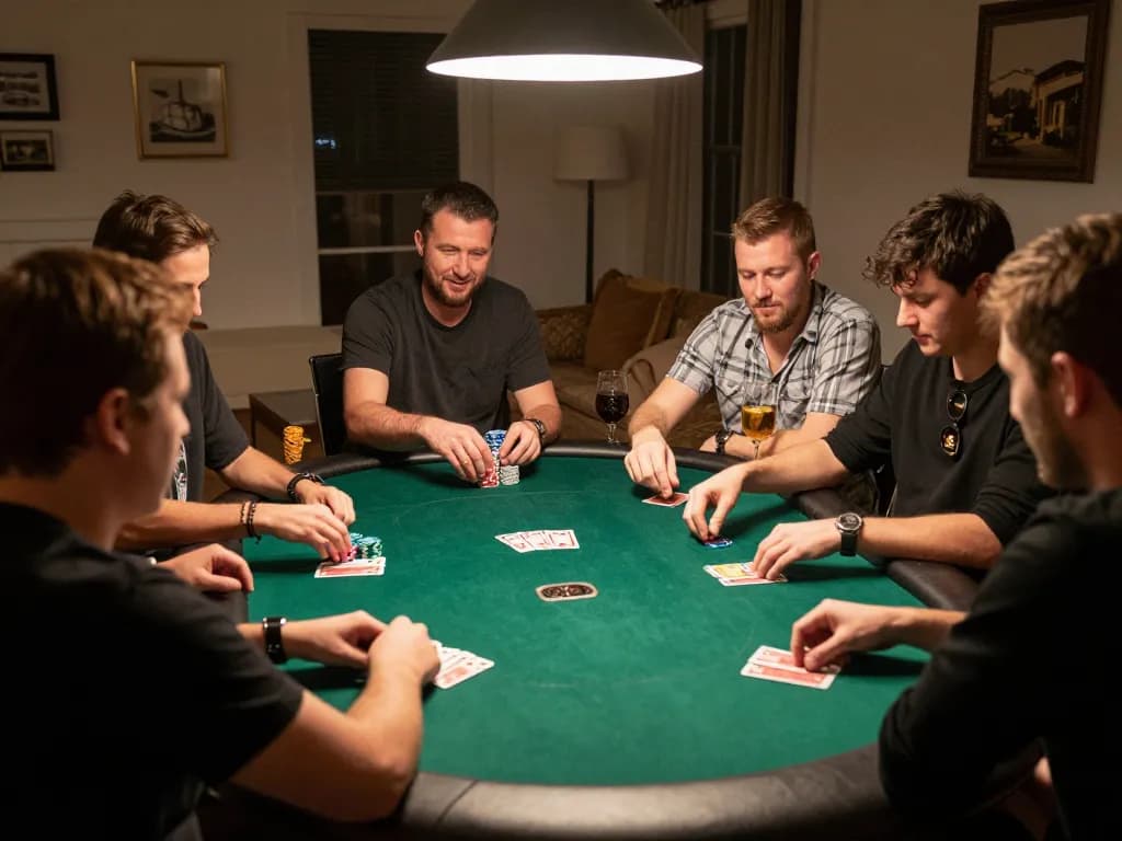 Nền Tảng SC88 brings friends together for an engaging poker night at home.