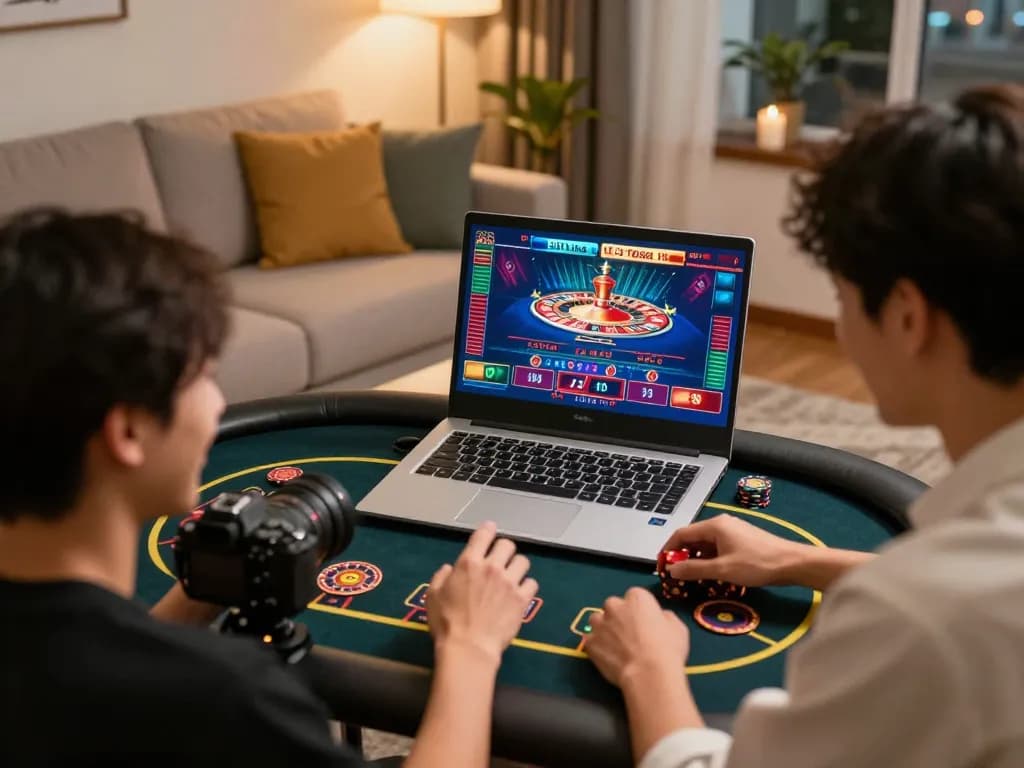 Engaging with live dealer games for situs togel in a cozy home environment enhances gaming excitement
