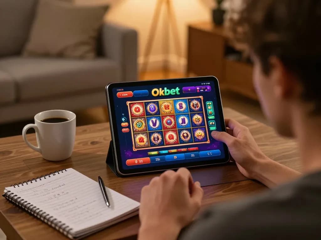 Player engaged with Oxbet's online casino interface, illustrating a lively gambling atmosphere.