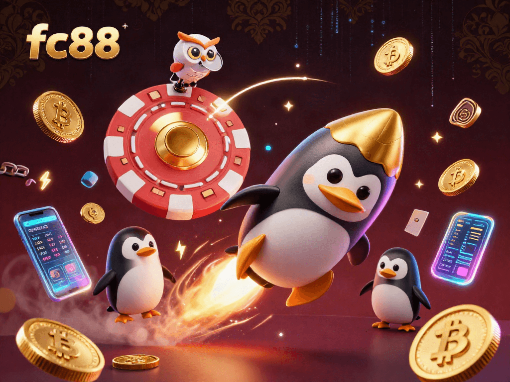 fc88 cung cấp trải nghiệm chơi game casino thú vị với hình ảnh 3D đầy màu sắc.
