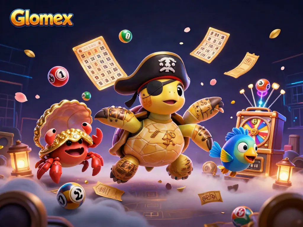 Spin your chances with Glomex's vibrant casino world featuring exciting lottery elements.