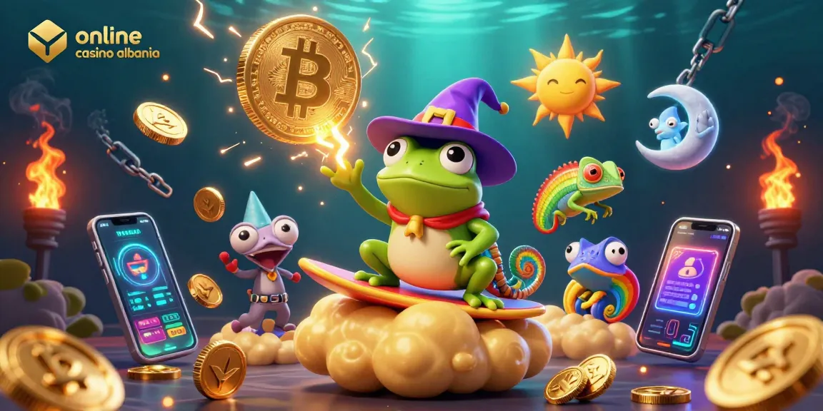 Experience the thrill of online casino albania with a storm of gold coins and crypto elements