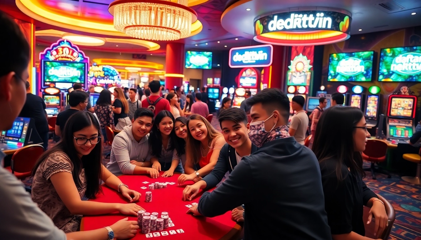 Engage in thrilling gameplay at daftar nekatwin with vibrant casino activities and dynamic poker tables.