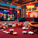 Experience the thrill of amanahtoto with vibrant slot games and exciting poker chips.