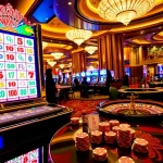 Exciting gameplay on the slot mahjong ways machine with vibrant symbols and dynamic casino atmosphere.