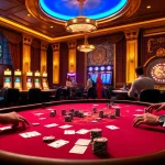 Experience the thrill of a casino game at http://2b8.network/ with players strategizing at a vibrant poker table.