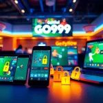 GO99 đăng nhập on various devices showcasing a vibrant gaming interface and user engagement.