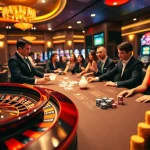 Experience the excitement of PG88 at a bustling casino with action-packed games and vibrant atmosphere.