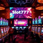Experience the thrill of Slot777 login with dynamic slot machines and luxury casino ambiance.